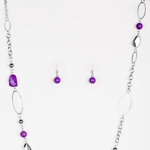 Jewelry - Popular Demand - Purple Necklace Set Jewelry - Popular Demand - Purple Necklace Set